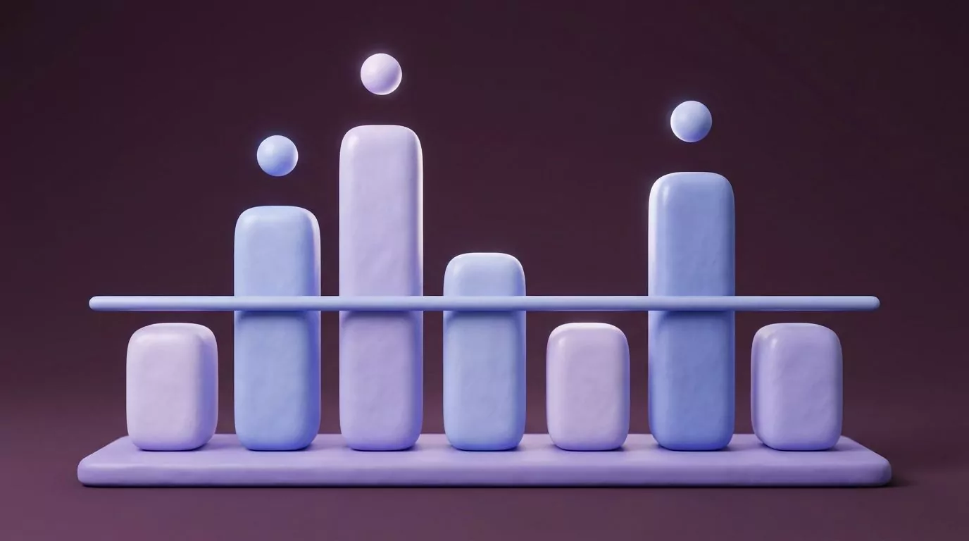 Weekly food journal review: seven daily sugar bars against one limit line, three heaviest days marked above