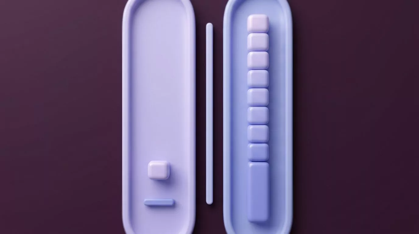 Two lane comparison of allulose versus table sugar showing one small cube against a tall stack of ten cubes